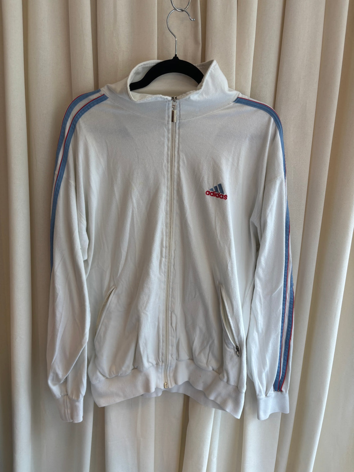 Adidas Jacke XL Weiß