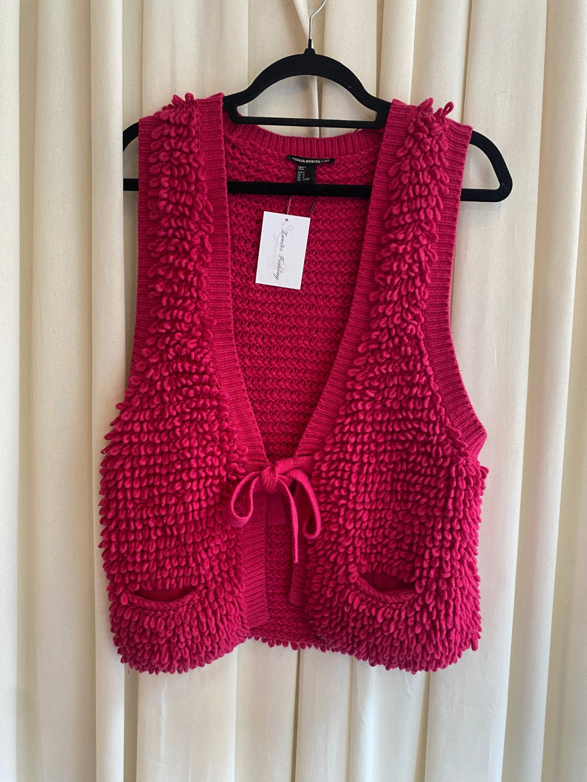 Sonia Rykiel Weste M Pink