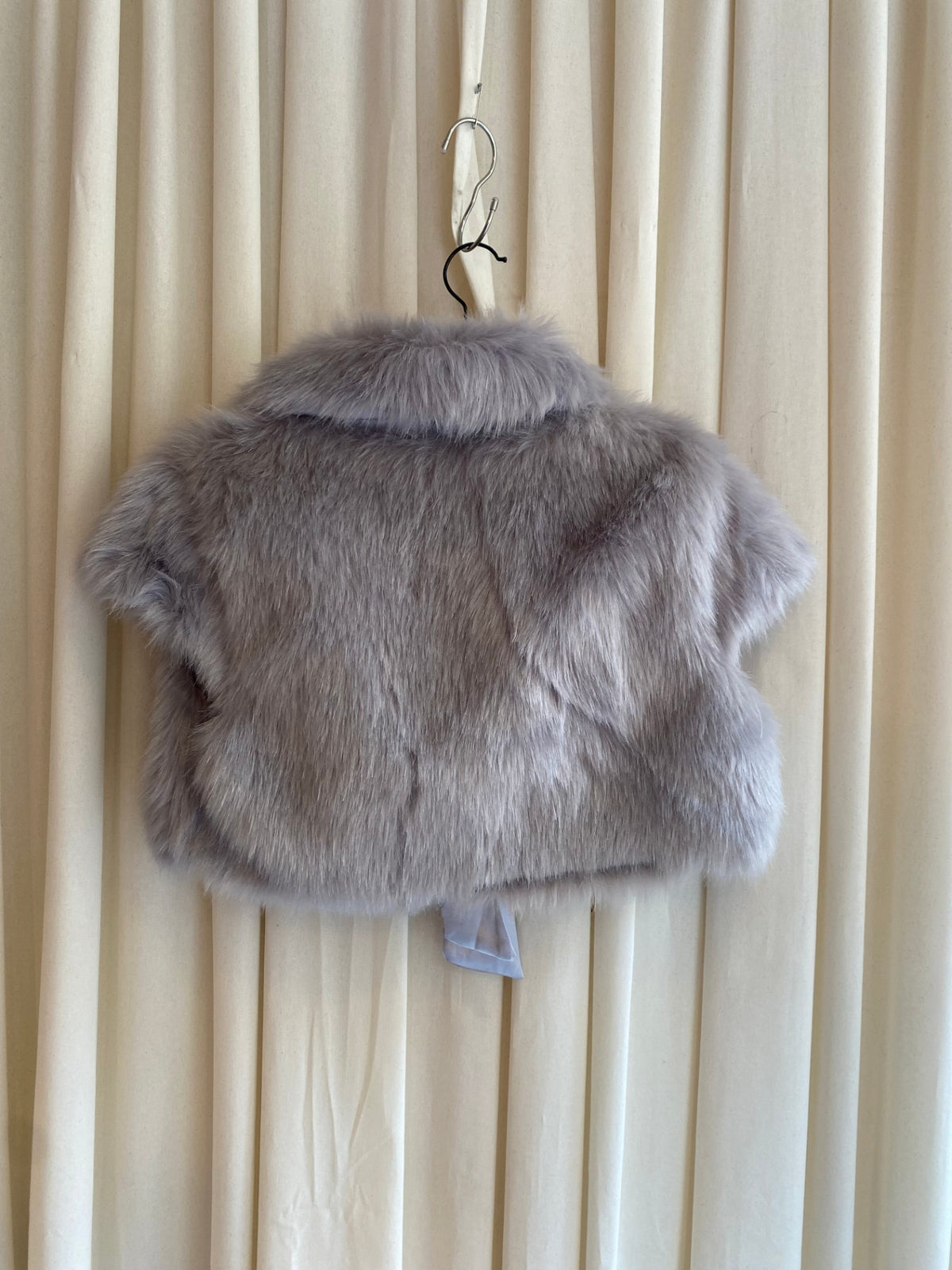 Fell Weste L/XL Grau/Lila
