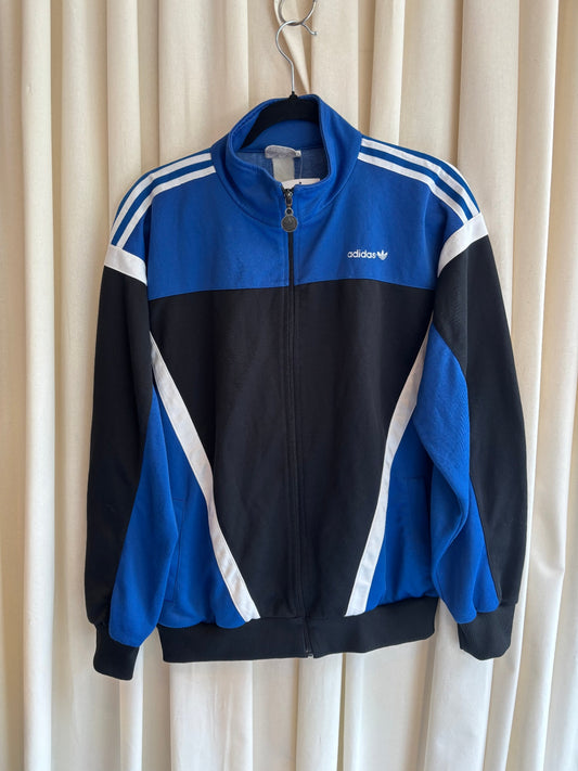 Adidas Jacke XL Blau, Schwarz