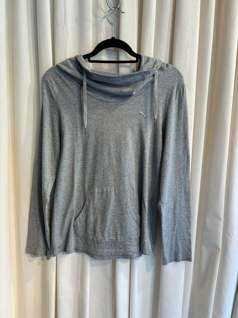 Puma Hoodie M Grau