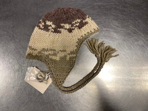 Strick Mütze Beige