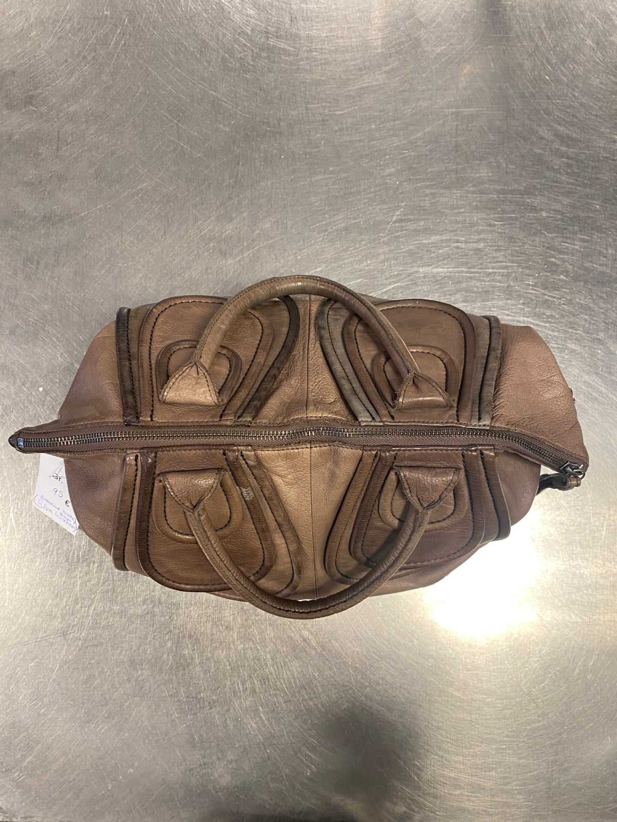 Liebeskind Berlin Ledertasche Braun/Lila