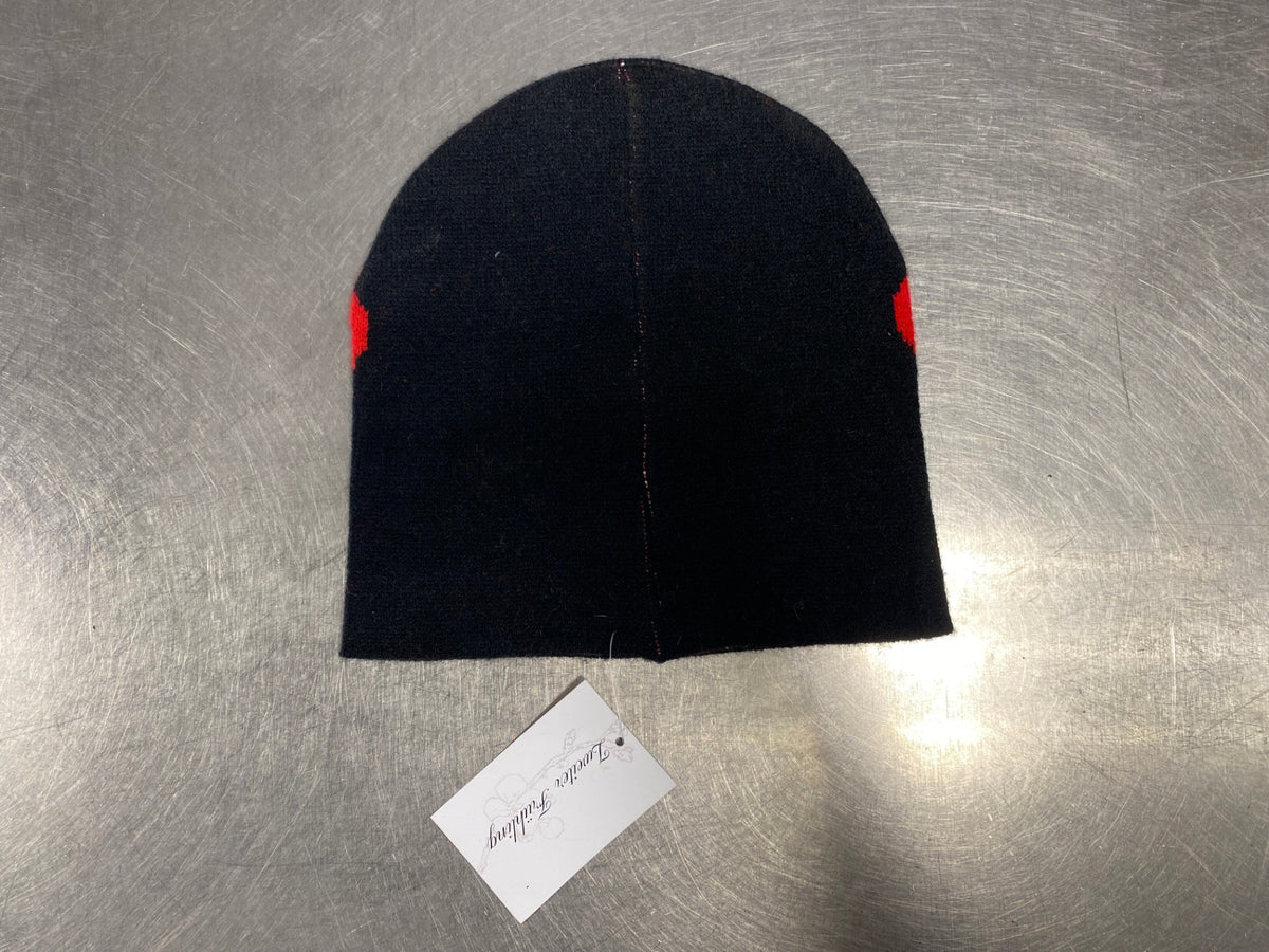 Mütze Schwarz/Rot