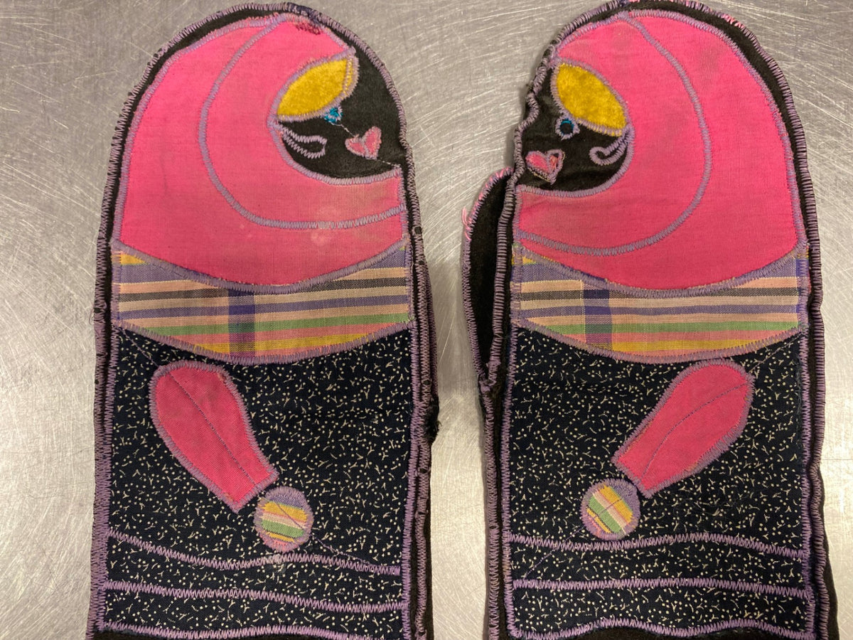 Leder Handschuhe S 