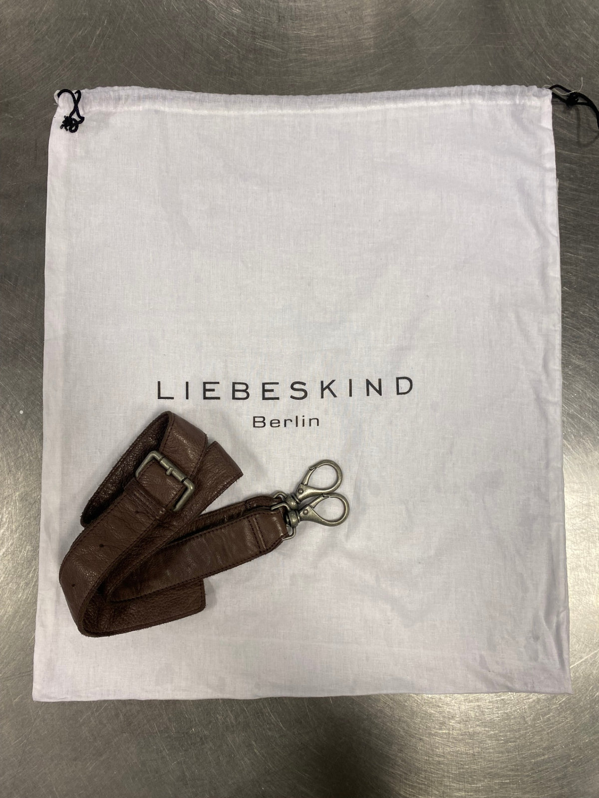 Liebeskind Berlin Ledertasche Braun/Lila