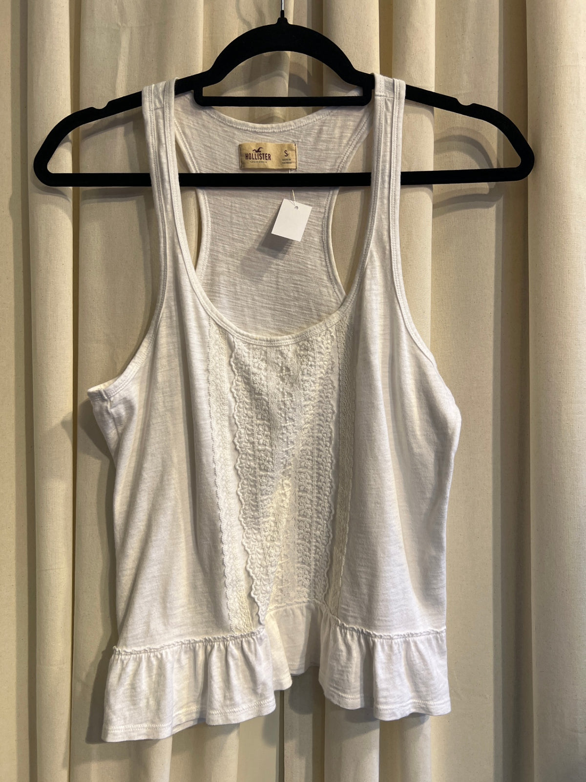 Hollister Top S Weiß