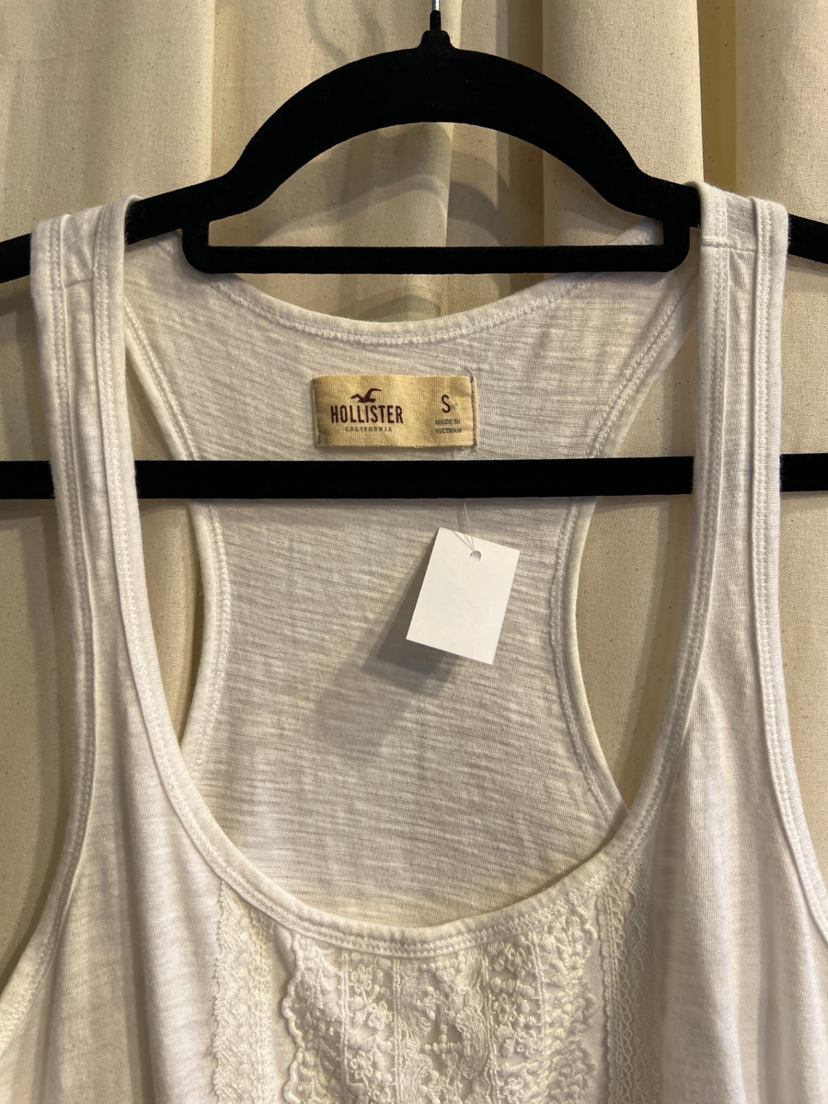 Hollister Top S Weiß