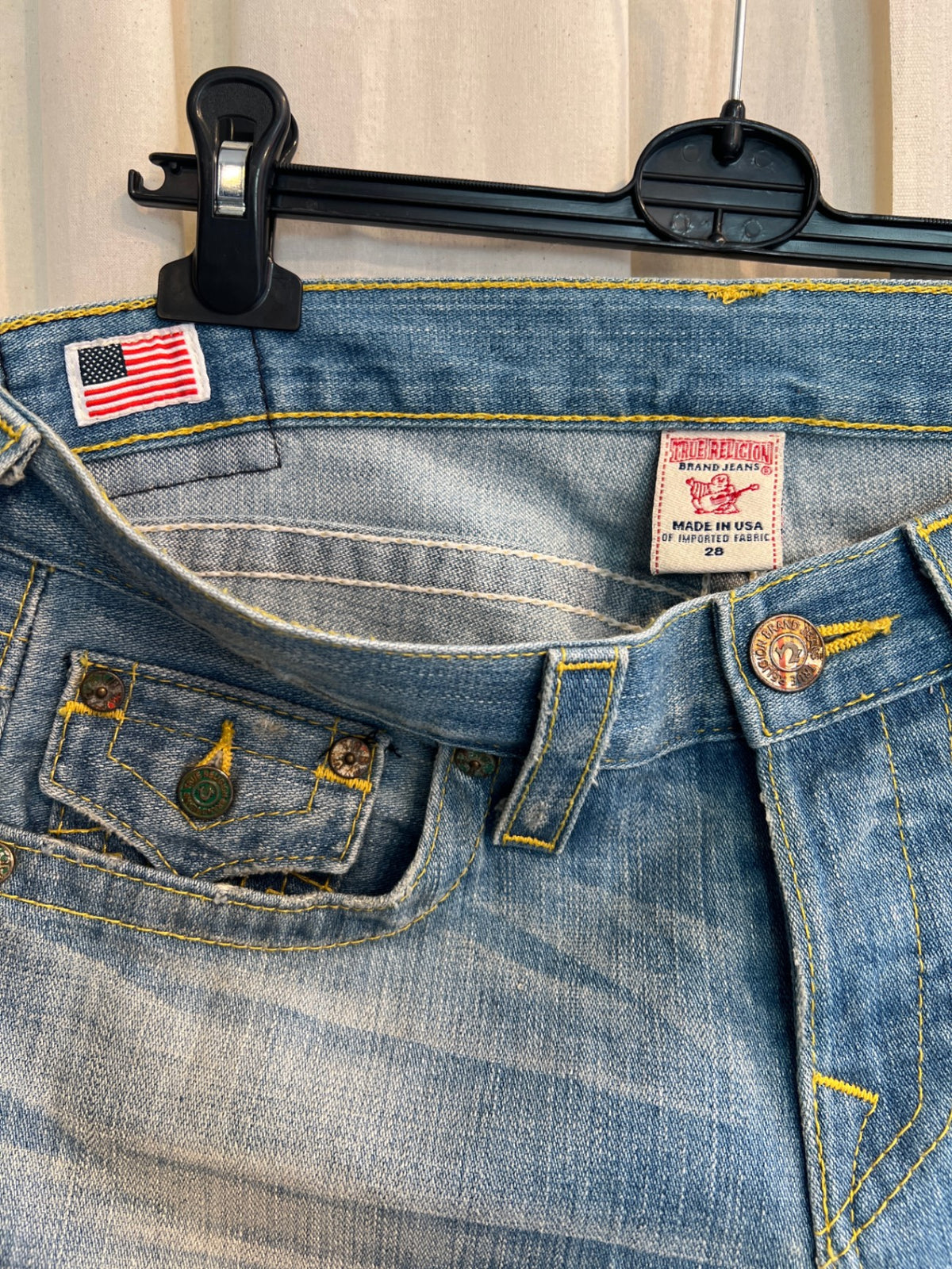 True Religion Jeans M blau